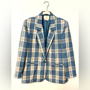 Vintage Pendleton Plaid Blazer